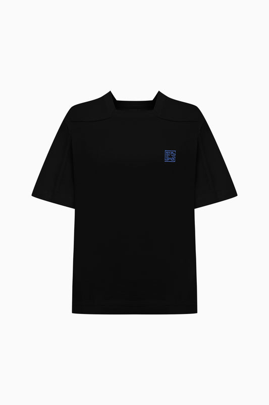 KNTLGY Casual Flow Siyah T-shirt