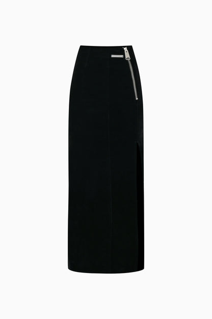 KNTLGY Velvet Fuse Zipped Etek