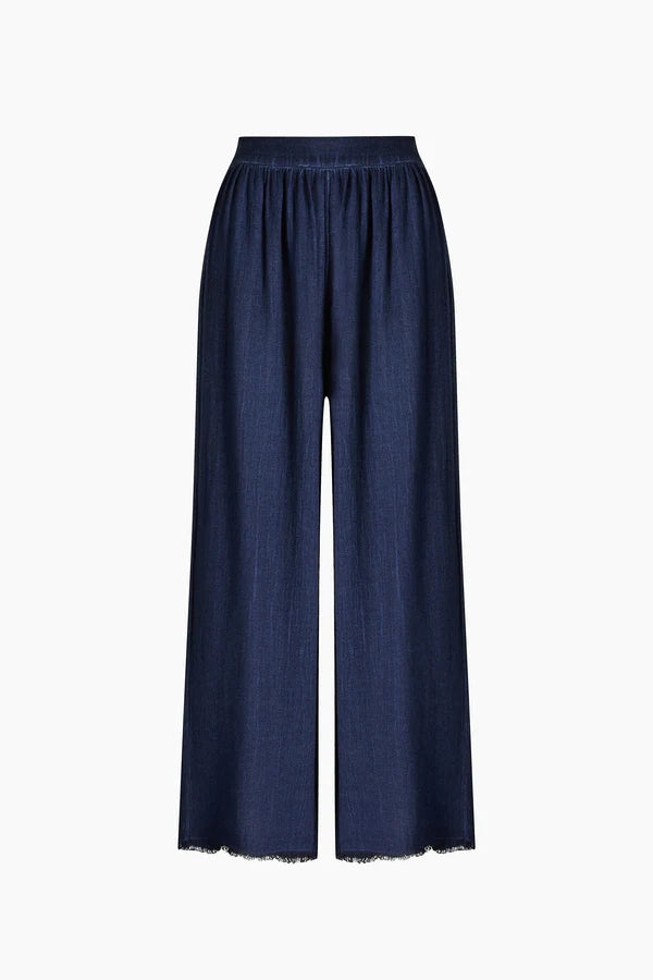 İK Keten Navy Pantolon