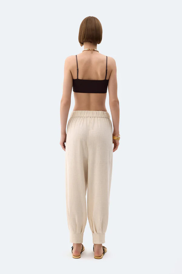İK Naturel Keten Slouchy Pantolon