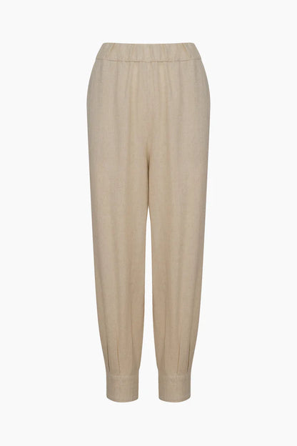 İK Naturel Keten Slouchy Pantolon