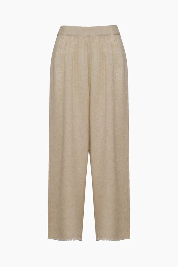 İK Keten Naturel Pantolon