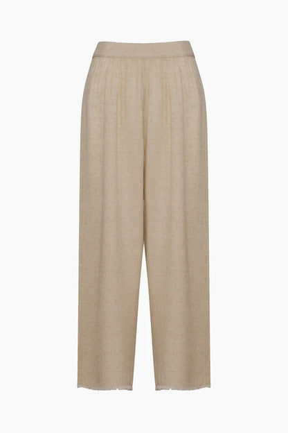 İK Keten Naturel Pantolon