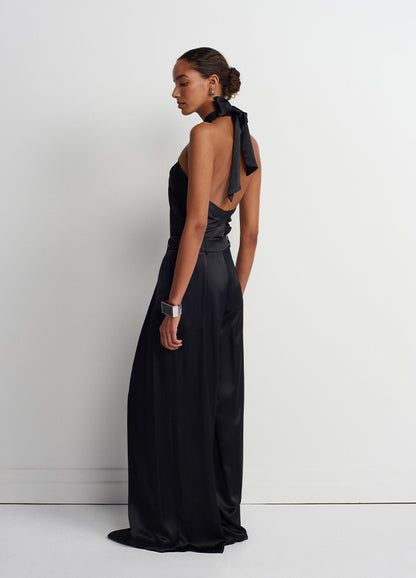 AC Jill Saten Siyah Top
