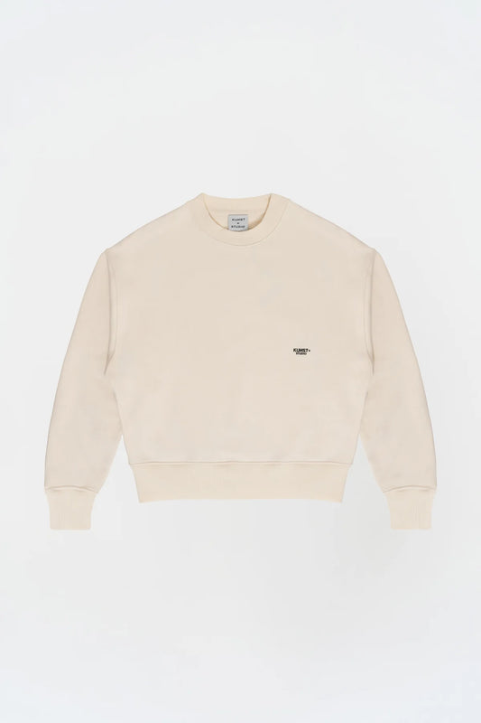KNST Ekru Oversize Sweatshirt