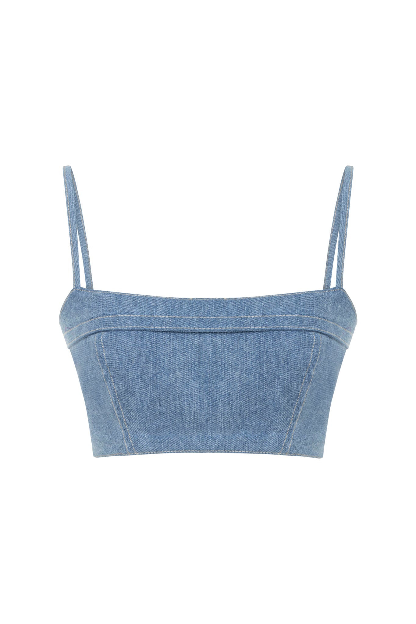 STD Raw Denim Bralet