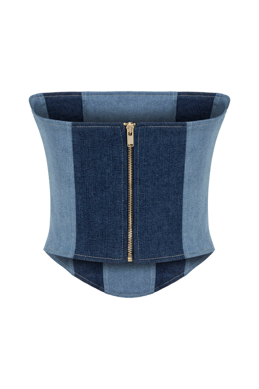 STD Rio Denim Korse Top