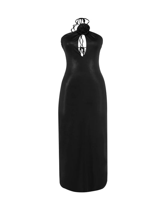 AR Clara Decollete Maxi Elbise