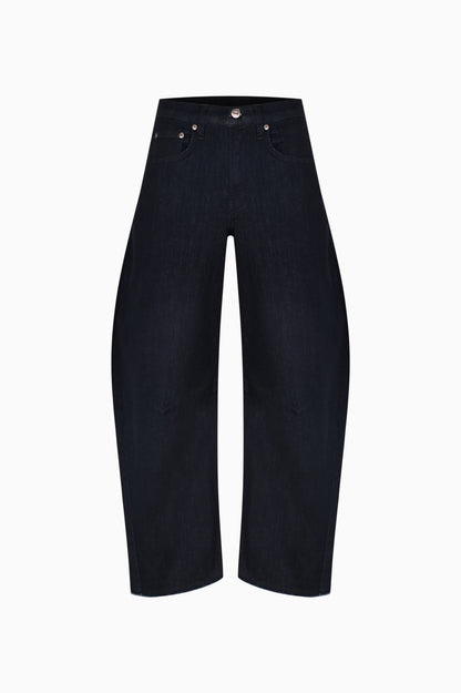 KNTLGY Slouchy Beyb Navy Denim Pantolon