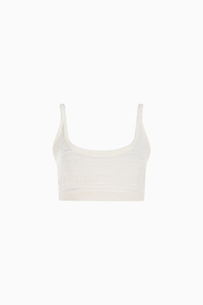 KNTLGY Tennis Look Triko Crop Top