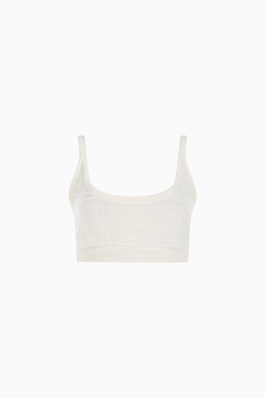 KNTLGY Tennis Look Triko Crop Top
