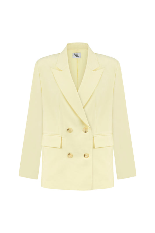 STD Dina Sarı Blazer