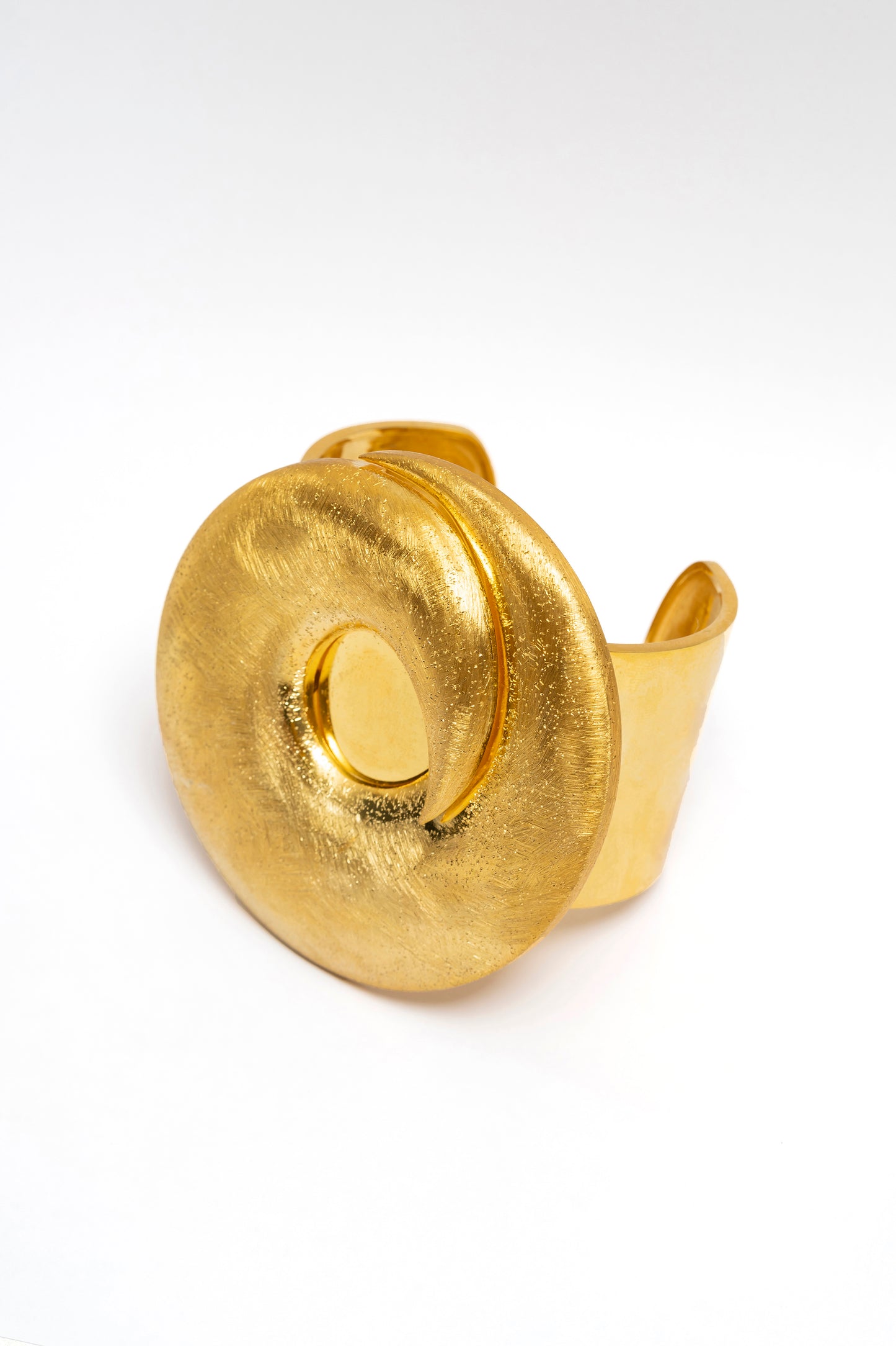 L Acrux Gold Cuff Bracelet