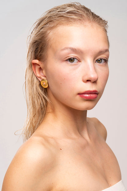 L Acrux Silver Earrings