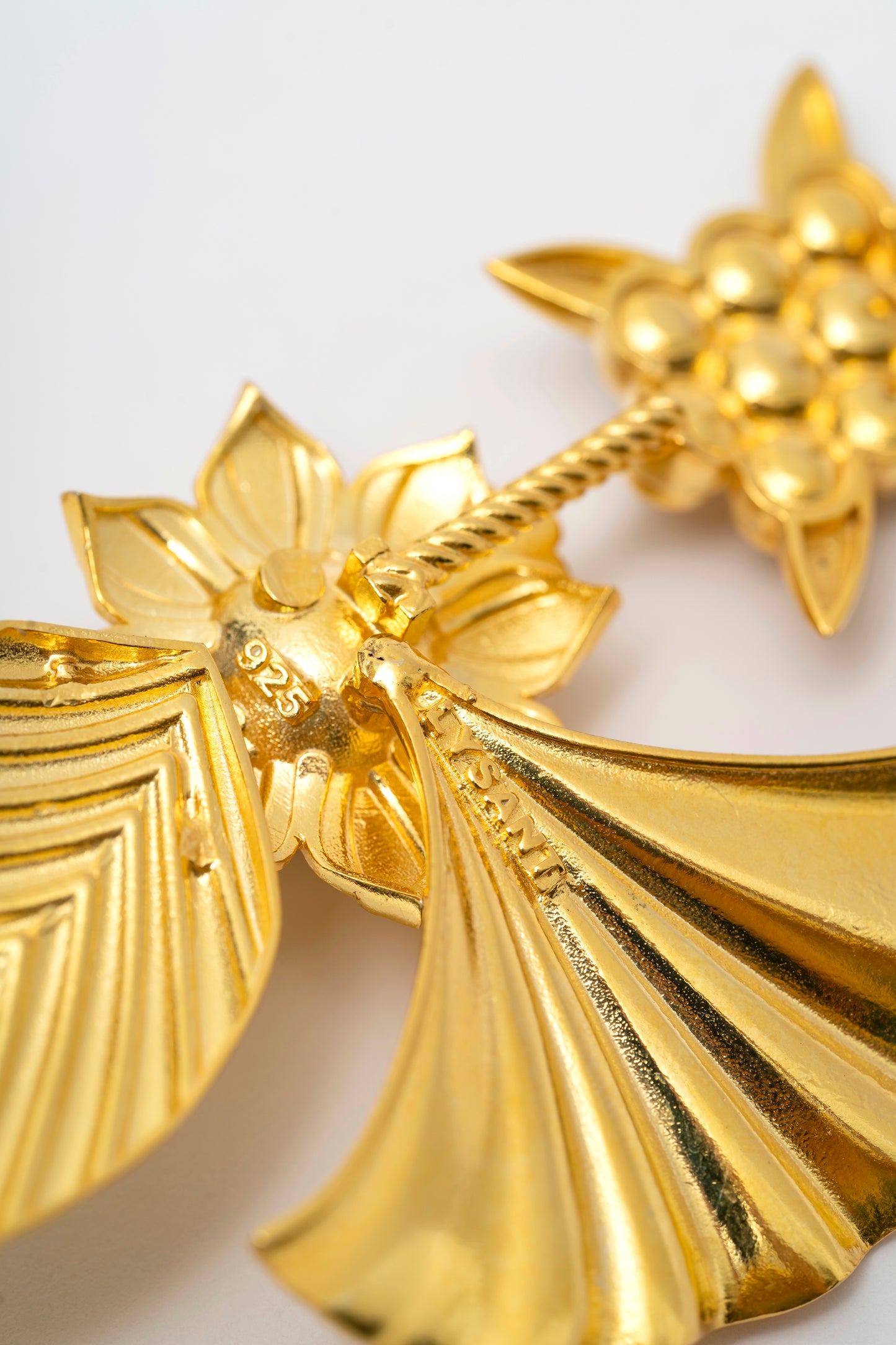 L Ivy Gold Earrings