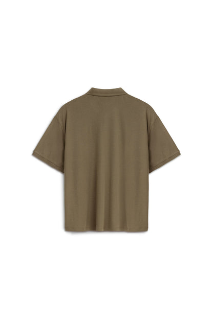 AR Kahverengi Polo Tee