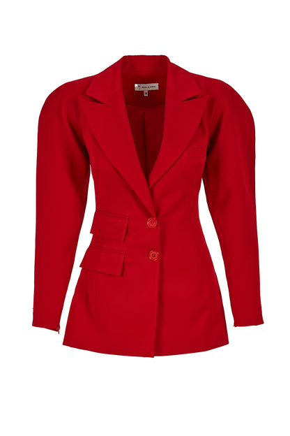 Y.A. Capella Kırmızı Blazer