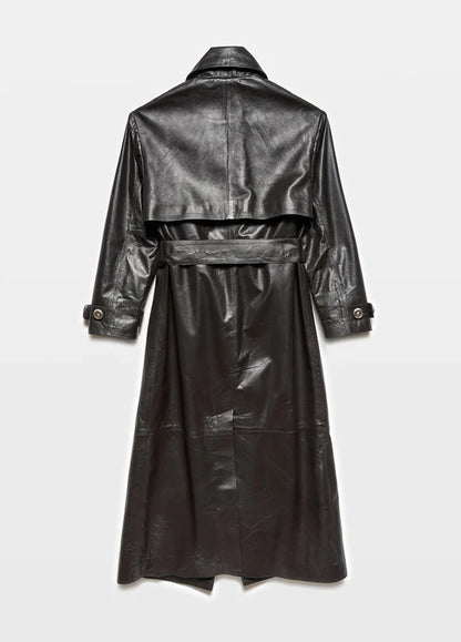 AC Night Journey Deri Trençkot