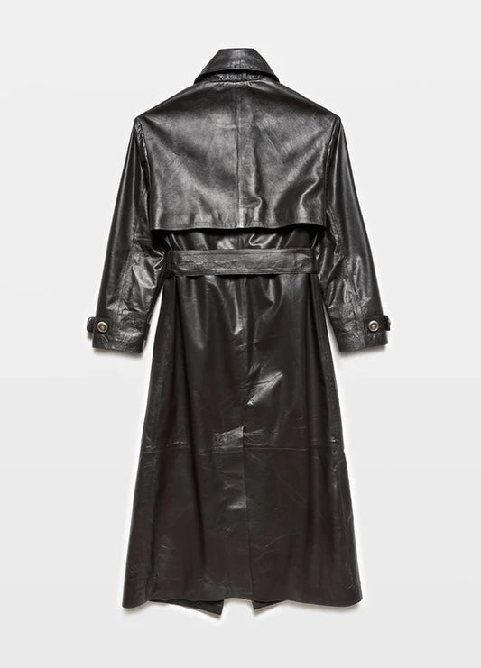 AC Night Journey Deri Trençkot