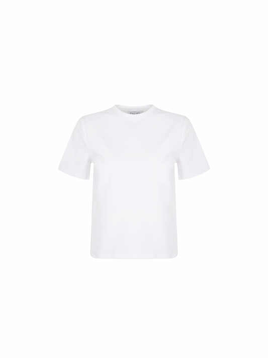 AB Vatkalı Beyaz T-shirt