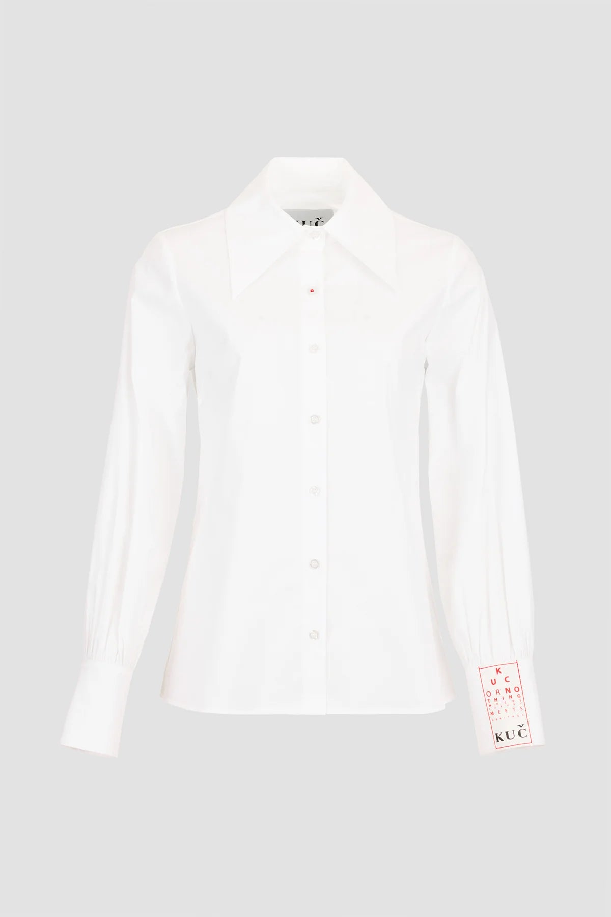 Kč Zora Beyaz Gömlek
