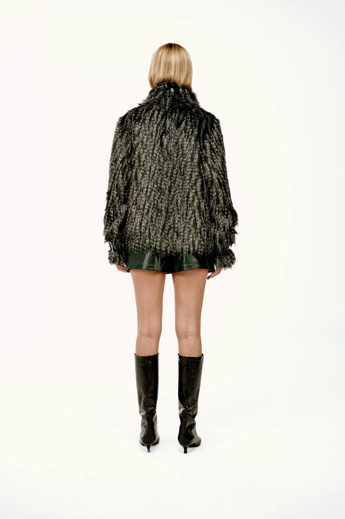 MXM Dora Kemerli Vegan Kürk Kaban