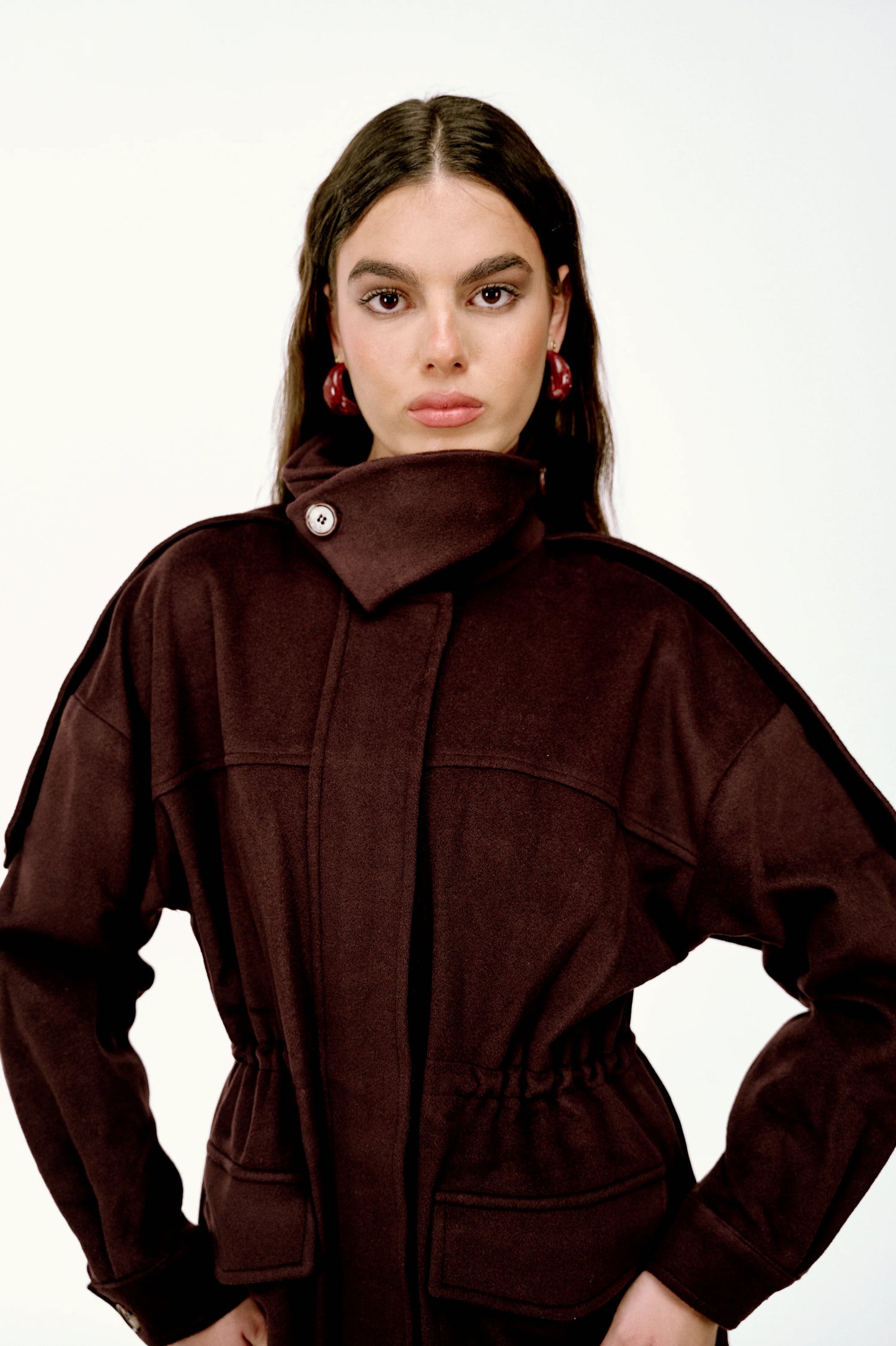 MXM Mira Bordo Yün Kaban