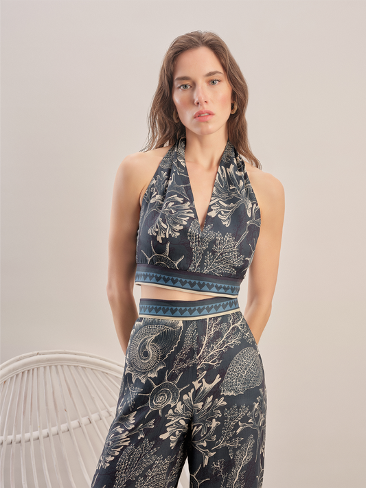MVL Marine Crop Top