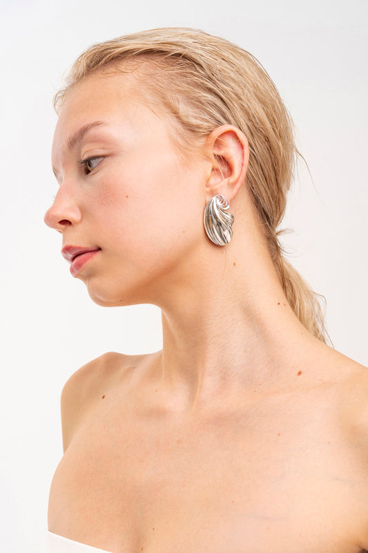 L Estia Silver Earrings