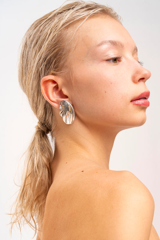 L Estia Silver Earrings
