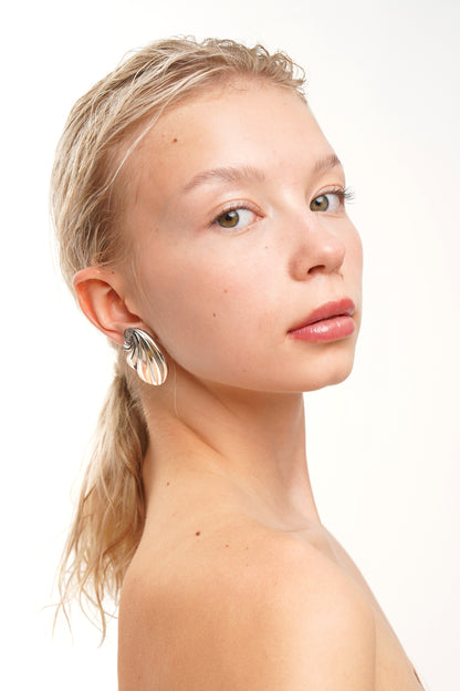L Estia Silver Earrings