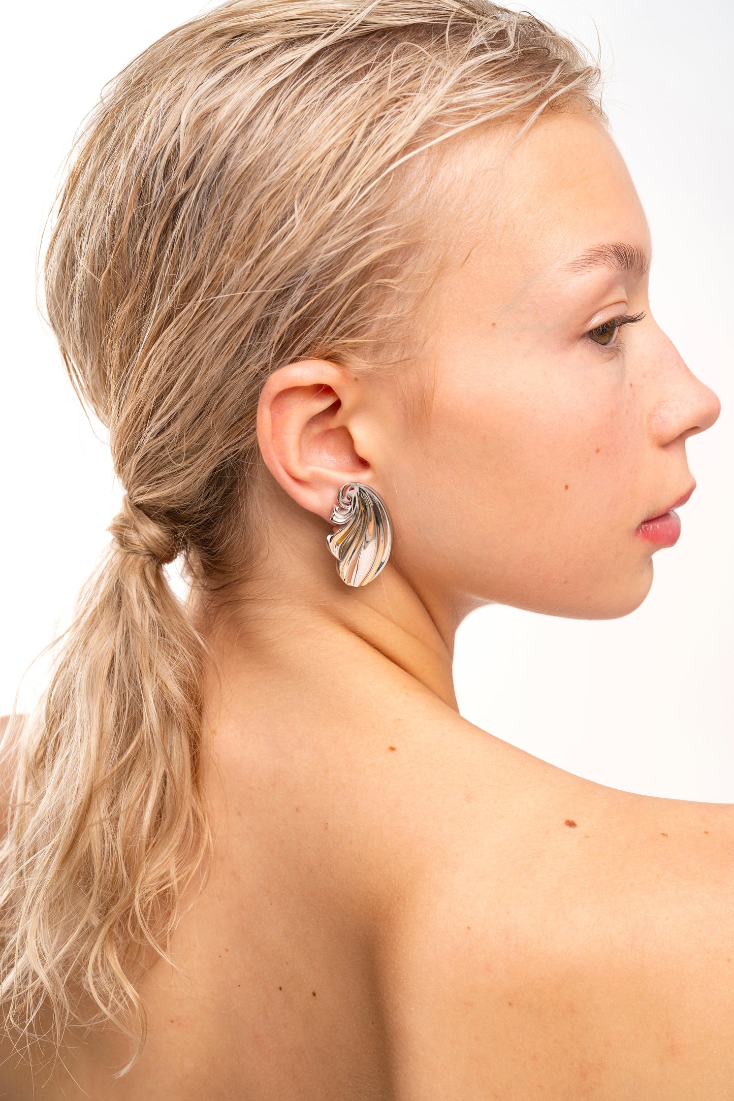 L Estia Silver Earrings