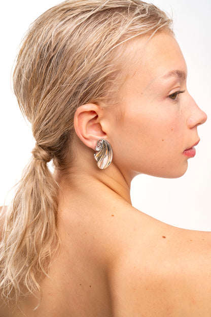 L Estia Silver Earrings