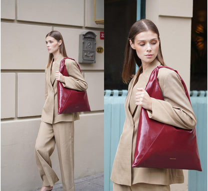 OS All Day Hobo Rugan Bordo Çanta