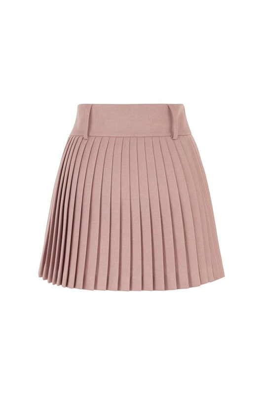 FTL Cleo  Açık Pembe Pileli Etek