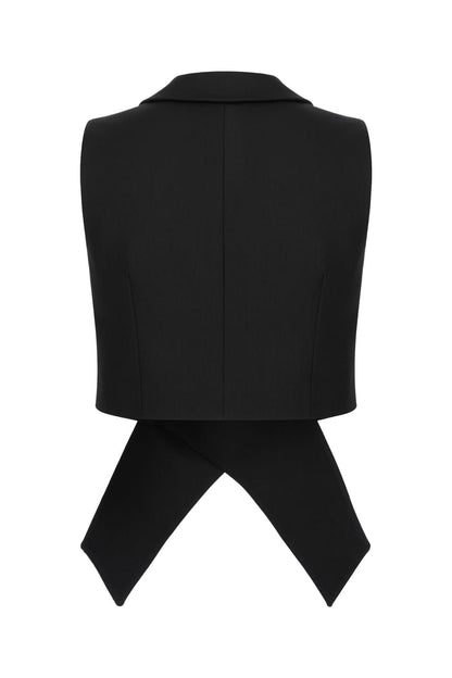 FTL Karla Siyah Yelek