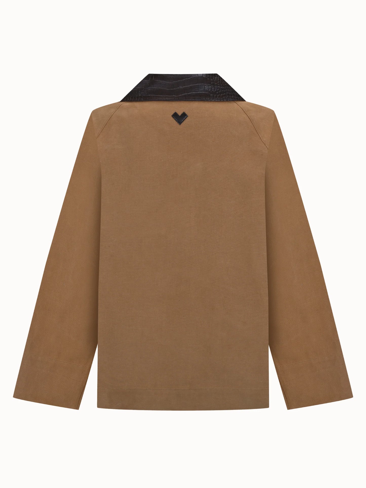 MVL Mumlu Kanvas Camel Ceket